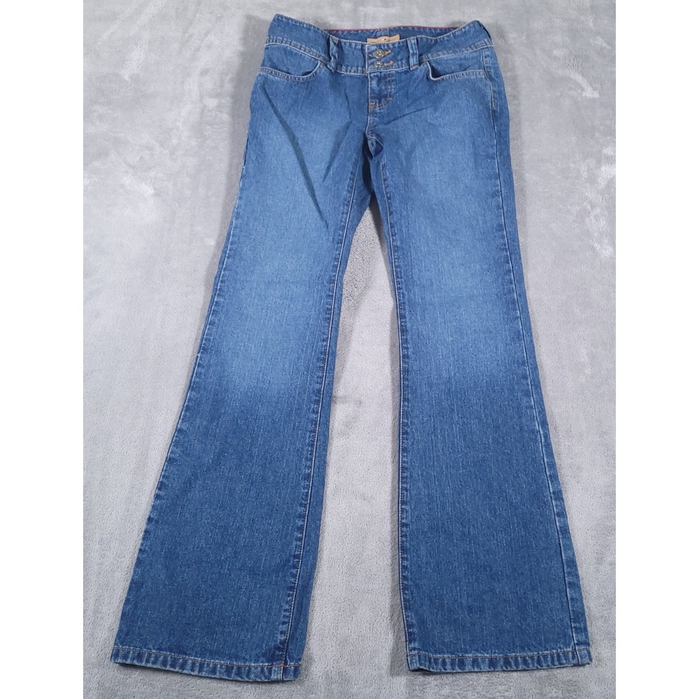 Tommy Hilfiger‎ Jeans Womens 3 (30x33) Blue Bell Bottom Flare Low Rise Y2K Vtg
